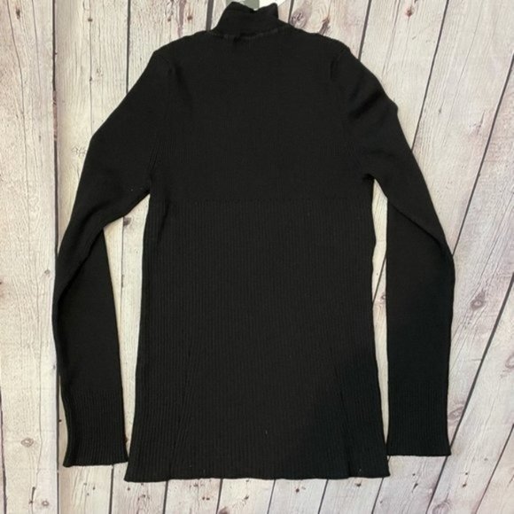 ALBERTA FERRETTI Wool Turtleneck - Black - Size 12 - NWT - Picture 4 of 5